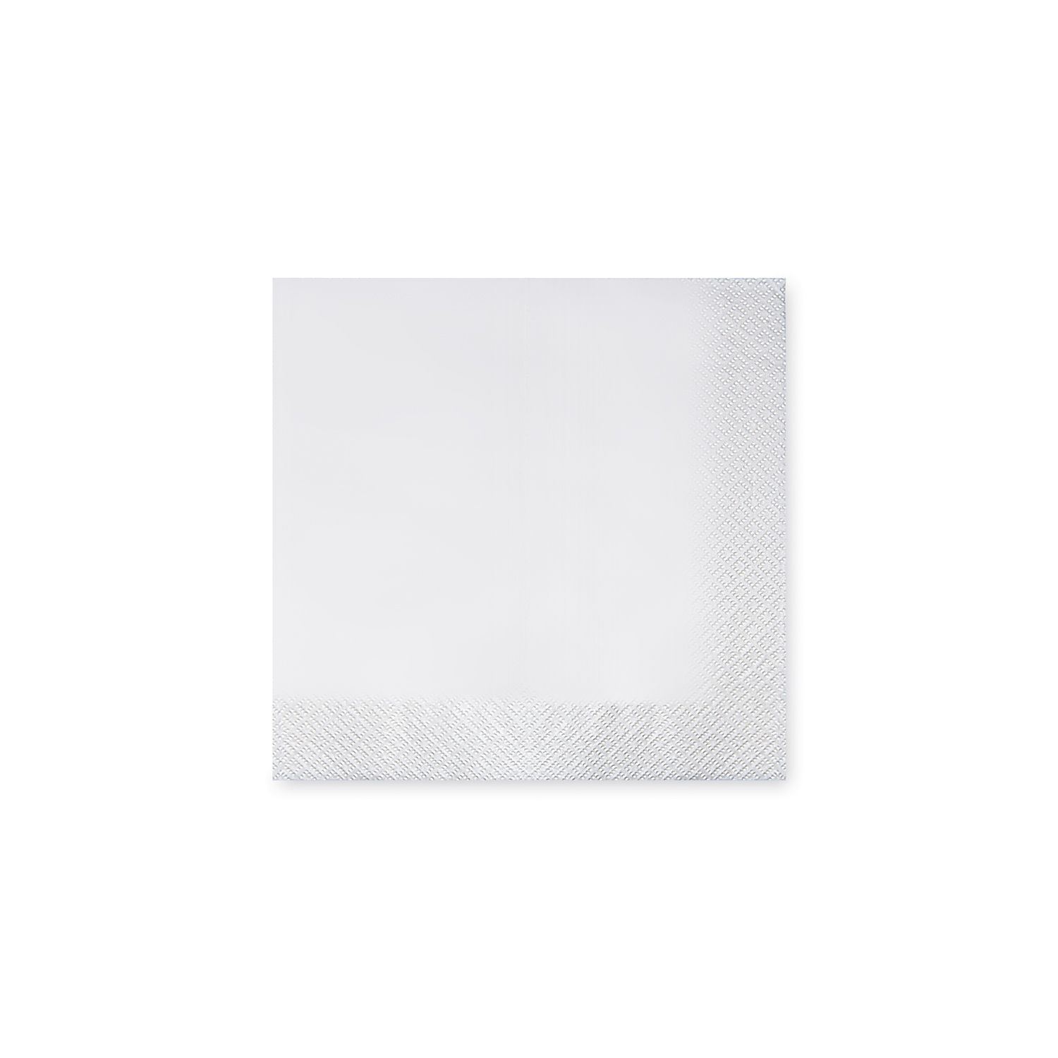 Obrúsky 3-vrstvé, 24 x 24 cm biele [200 ks] 