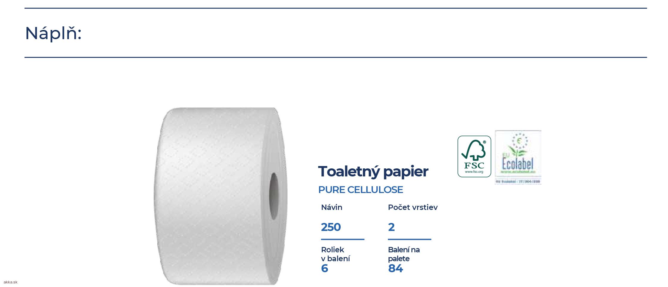 Toaletný papier Toaletný papier