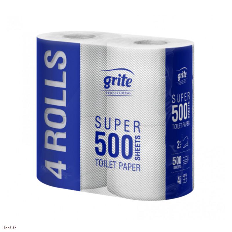 Toaletný papier GRITE Professional 55m 2 vrst.100% celulóza 4ks
