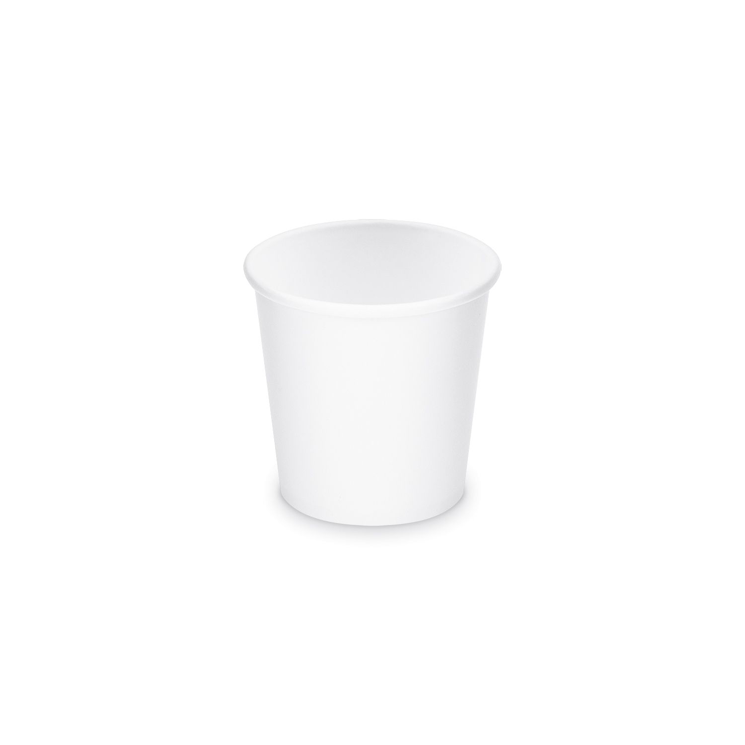 Papierový pohár biely 110 ml, XS (Ø 62 mm) [50 ks] 