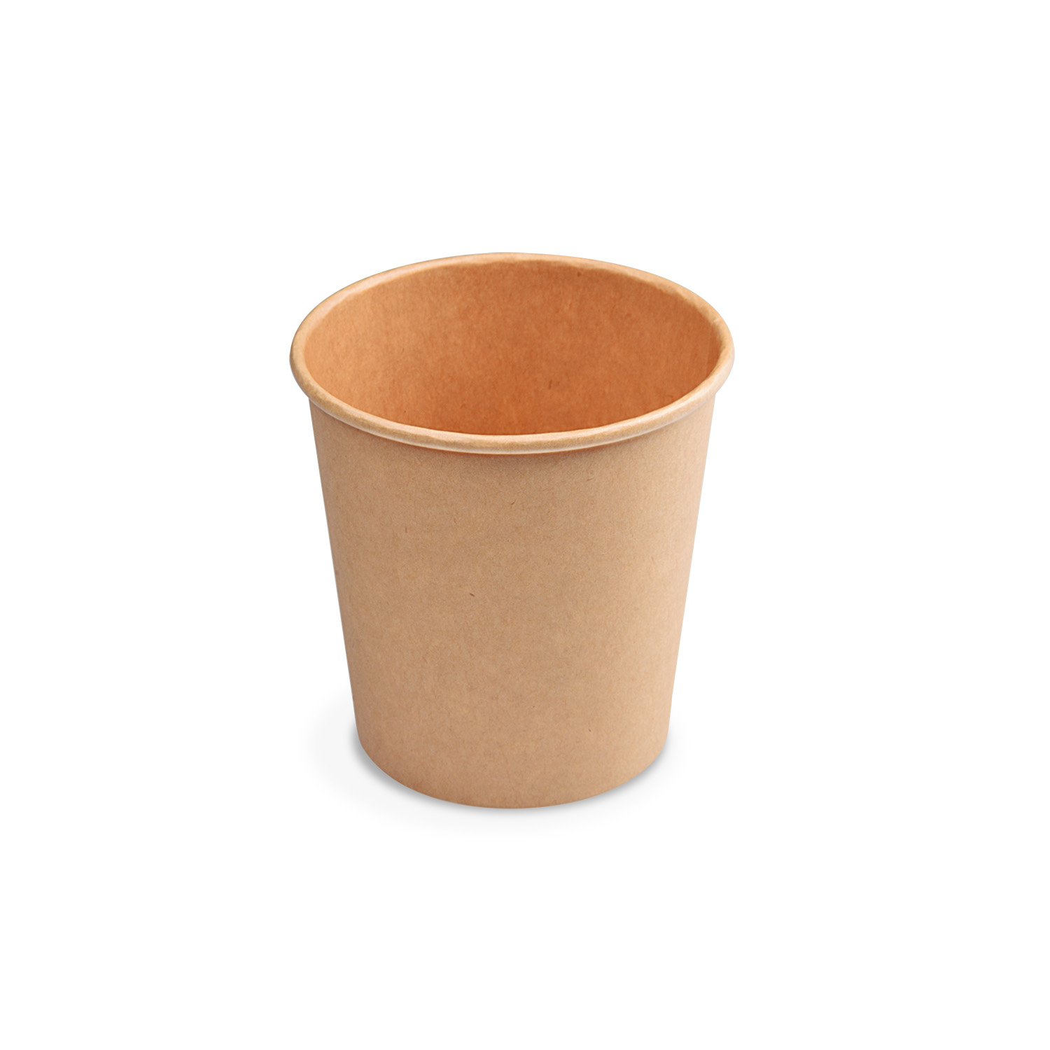 Papierový pohár hnedý 200 ml, S (Ø 73 mm) [50 ks] 