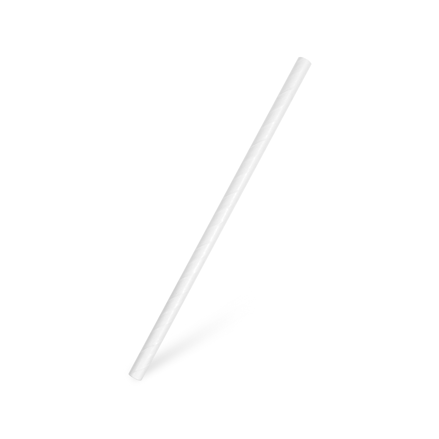 Slamky papierové JUMBO biele 20 cm, Ø 8 mm [20 ks] 